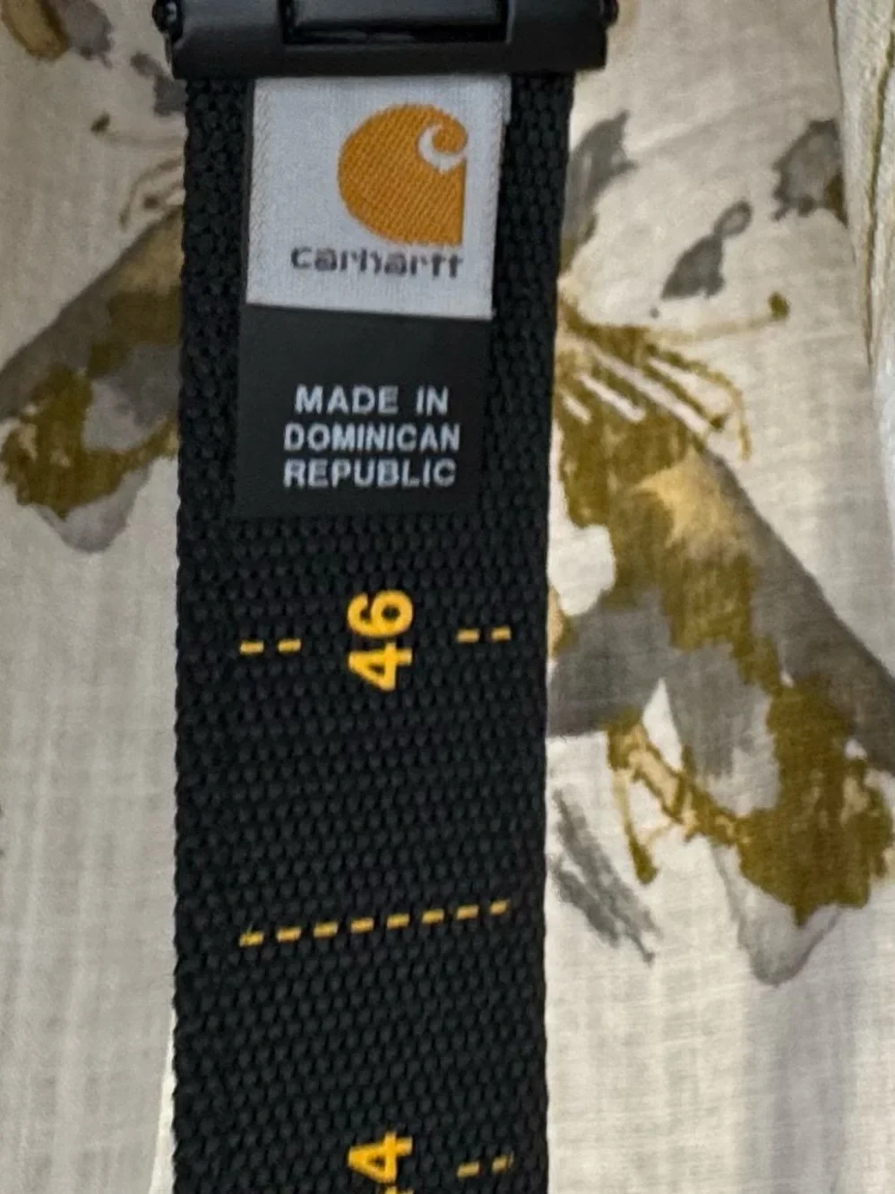 NWOT Carhartt NylonWebbing Ladder Lock Belt. SIZE Medium